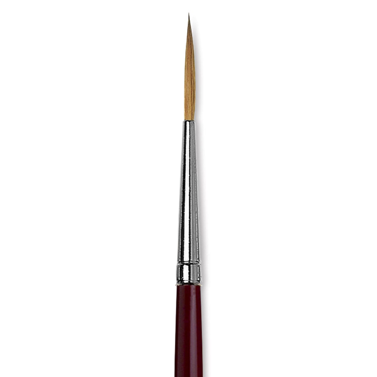 Da Vinci Kolinsky Red Sable Brush - Medium Pointed Liner, Long Handle, Size 4
